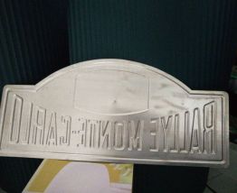 Plaque RALLYE MONTE-CARLO 