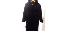 Manteau en laine bouillie 