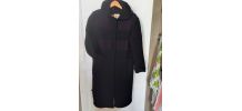 Manteau en laine bouillie 
