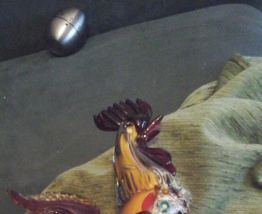 Coq en verre de Murano 