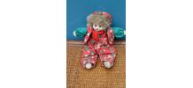 lot Poupée bébé baby porcelaine clown et pierrot année 70-80