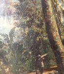 Peintures sur bois Epoque  Neo-coloniale