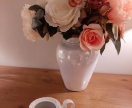 Sucrier / bonbonnière en porcelaine