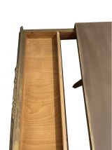 Table à manger Vintage en bois, extensible avec 2 rallonges