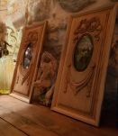 Paire de cadres pendants herbiers
