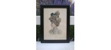 Cadre gravure ancienne
