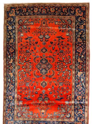 Tapis ancien Persan Sarouk fait main, 1B785