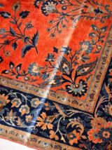 Tapis ancien Persan Sarouk fait main, 1B785