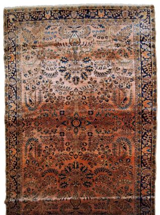 Tapis ancien Persan Sarouk fait main, 1B786
