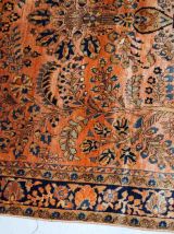 Tapis ancien Persan Sarouk fait main, 1B786
