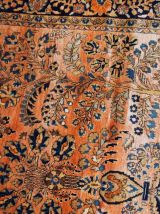 Tapis ancien Persan Sarouk fait main, 1B786