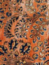 Tapis ancien Persan Sarouk fait main, 1B786