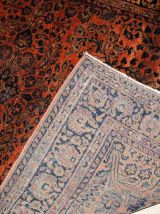 Tapis ancien Persan Sarouk fait main, 1B787