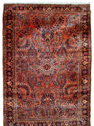 Tapis ancien Persan Sarouk fait main, 1B789