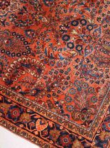 Tapis ancien Persan Sarouk fait main, 1B789