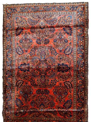 Tapis ancien Persan Sarouk fait main, 1B790