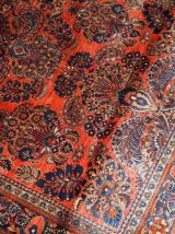 Tapis ancien Persan Sarouk fait main, 1B790