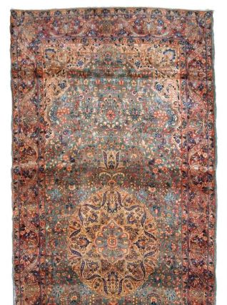 Tapis ancien Persan Kerman fait main, 1B791