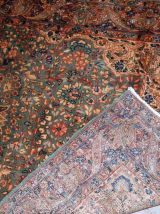 Tapis ancien Persan Kerman fait main, 1B791