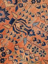 Tapis ancien Persan Sarouk fait main, 1B792