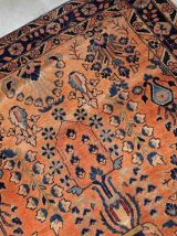 Tapis ancien Persan Sarouk fait main, 1B792