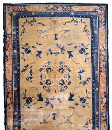 Tapis ancien Chinois Ningsha fait main, 1B799