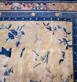Tapis ancien Chinois Ningsha fait main, 1B799