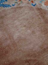 Tapis ancien Chinois Art Deco fait main, 1B801