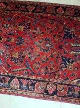 Tapis ancien Persan Kashan fait main, 1B803