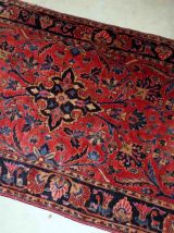 Tapis ancien Persan Kashan fait main, 1B803