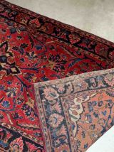 Tapis ancien Persan Kashan fait main, 1B803