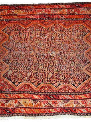 Tapis ancien Persan Mishan Malayer fait main, 1B813