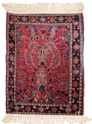 Tapis ancien Persan Sarouk fait main, 1B816
