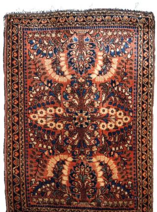 Tapis ancien Persan Sarouk fait main, 1B817