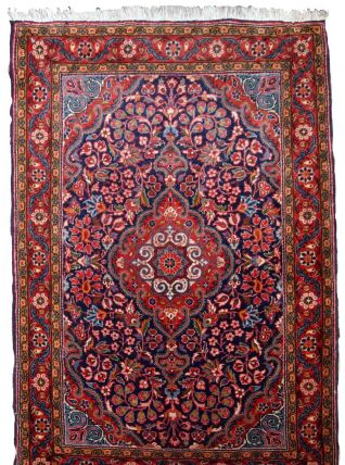 Tapis ancien Persan Kazvin fait main, 1B819