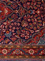 Tapis ancien Persan Kazvin fait main, 1B819