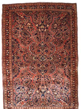 Tapis ancien Persan Sarouk fait main, 1B823