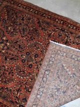 Tapis ancien Persan Sarouk fait main, 1B823