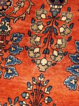 Tapis ancien Persan Sarouk fait main, 1B824