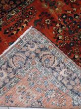 Tapis ancien Persan Sarouk fait main, 1B824