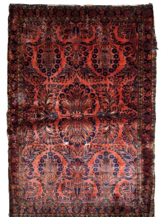 Tapis ancien Persan Sarouk fait main, 1B829