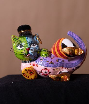 Statuette chat signé Toms Drag