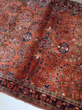 Tapis ancien Persan Sarouk fait main, 1B833