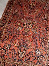 Tapis ancien Persan Sarouk fait main, 1B834