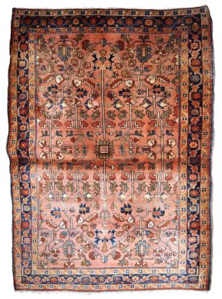 Tapis ancien Persan Sarouk fait main, 1B835
