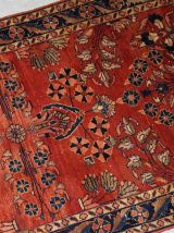 Tapis ancien Persan Sarouk Mahajeran fait main, 1B838