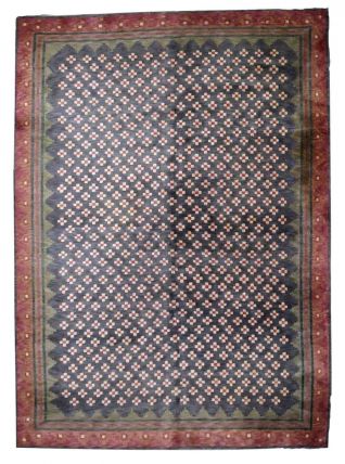 Tapis vintage Mongol fait main, 1B882