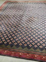 Tapis vintage Mongol fait main, 1B882