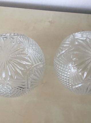 Globe ancien pour luminaire 