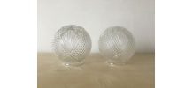 Globe ancien pour luminaire 